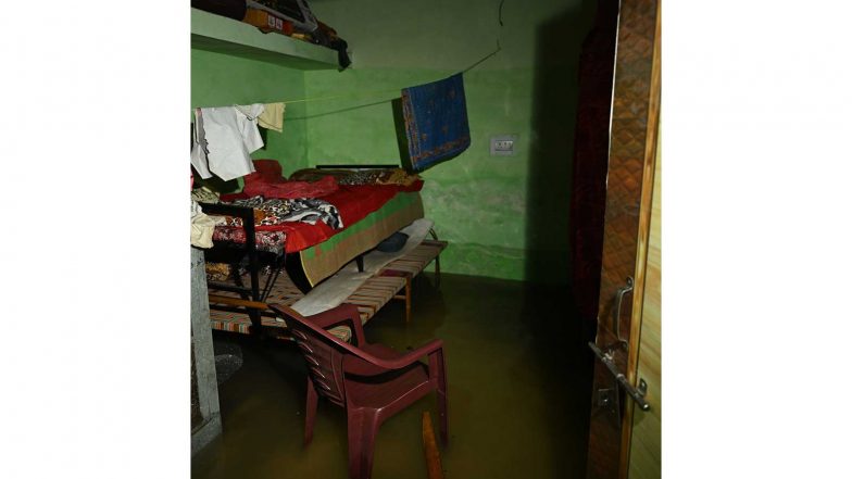 India News | Chhattisgarh: Streets Submerged, Homes Flooded After Heavy Rain in Raipur