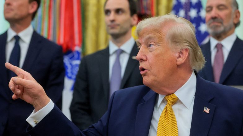 World News | Trump Slams Chicago Leaders: Contrasts Deaths in Shooting Incidents to US Casualties in Iran Conflict