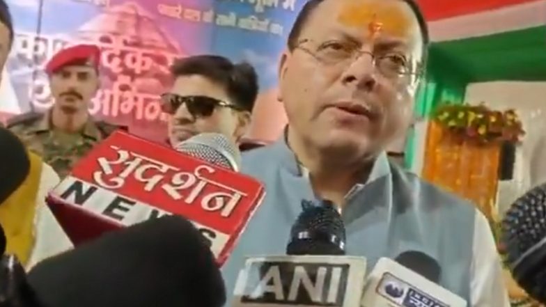 India News | Resolve Issues of Public: CM Pushkar Singh Dhami to Officials