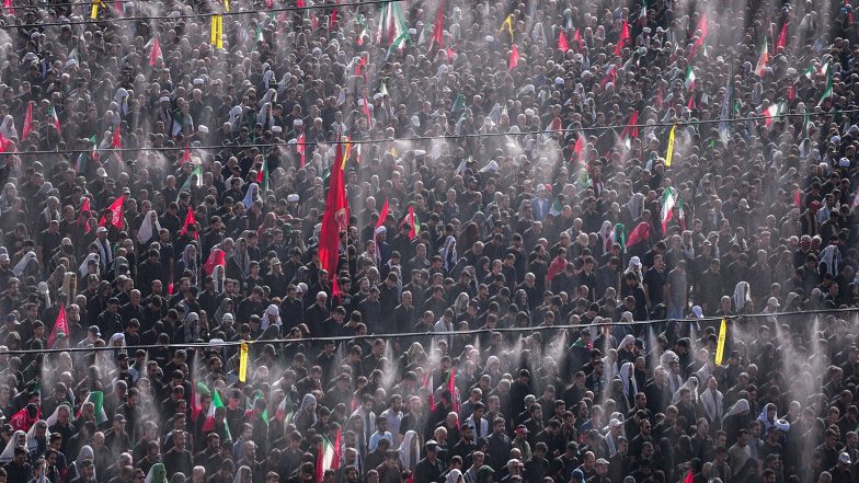 World News | Salman Khurshid, Mehbooba Mufti Attend Funeral Prayers for Ayatollah Khamenei