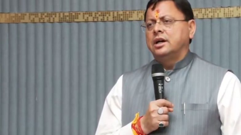 India News | Uttarakhand: CM Dhami Inaugurates Girder Bridge over Dhangarhi Drain in Nainital