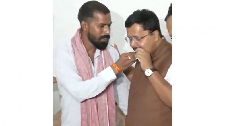 India News | BJP Chief Nitin Nabin Visits Booth President's Home, Highlights Grassroots Connect