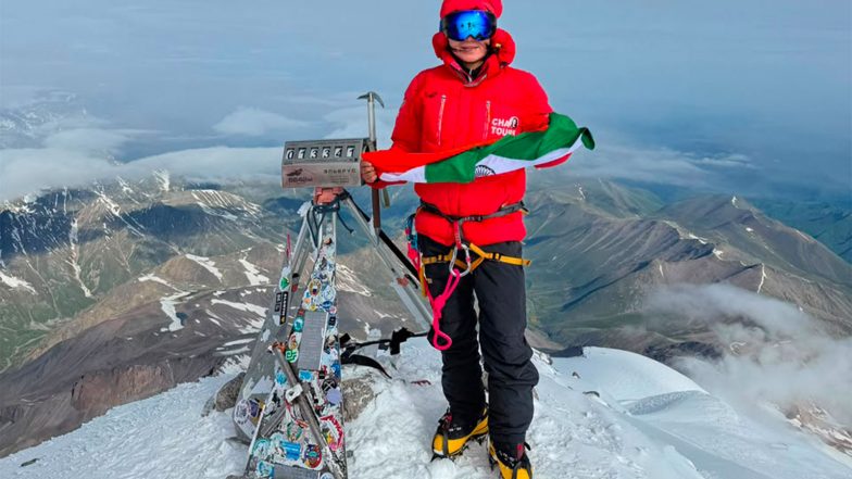 India News | Sikkim Mountaineer Tshering Choden Scales Europe's Highest Peak Mount Elbrus