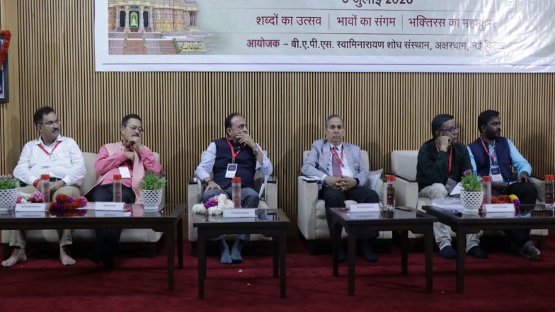 India News | 'Keshav Kavya Kalrav 2026' Concludes at New Delhi's Akshardham Complex