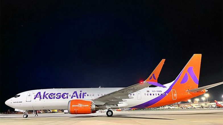India News | Akasa Air Reports Potential Flight Delays Due to Heavy Rain in Mumbai, Pune, Goa;
