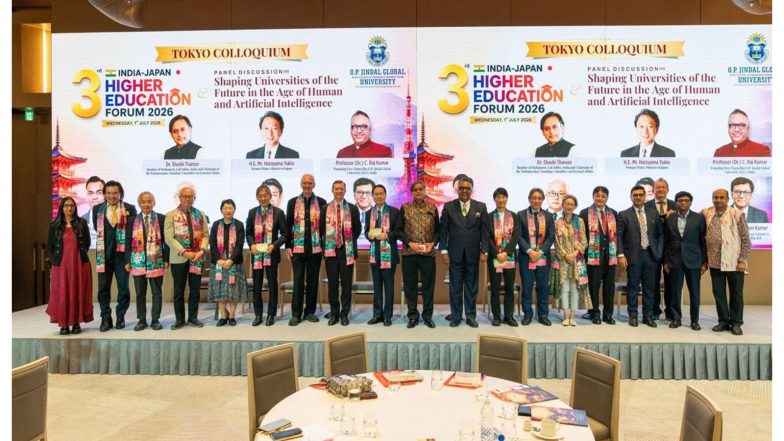 Business News | O.P. Jindal Global University Hosts the 3rd India-Japan Higher Education Forum 2026 in Tokyo