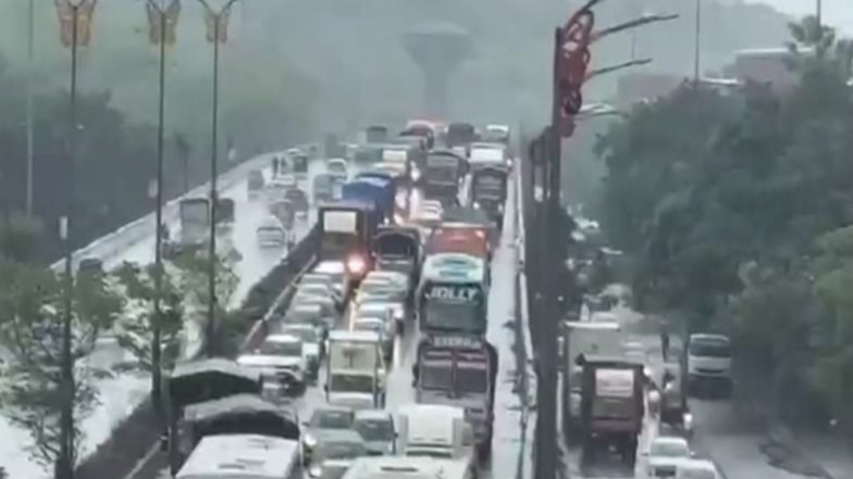 India News | Maharashtra on Alert as Heavy Rain Disrupts Road, Rail Traffic; Congress Questions Govt Response