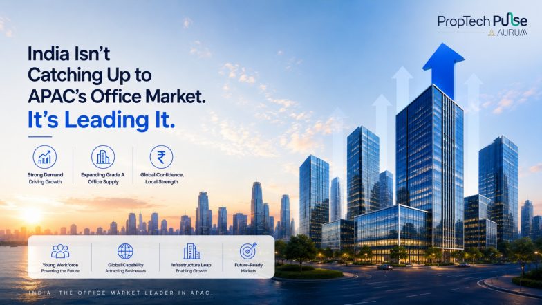 Business News | India Isn't Catching Up to APAC's Office Market. It's Leading It