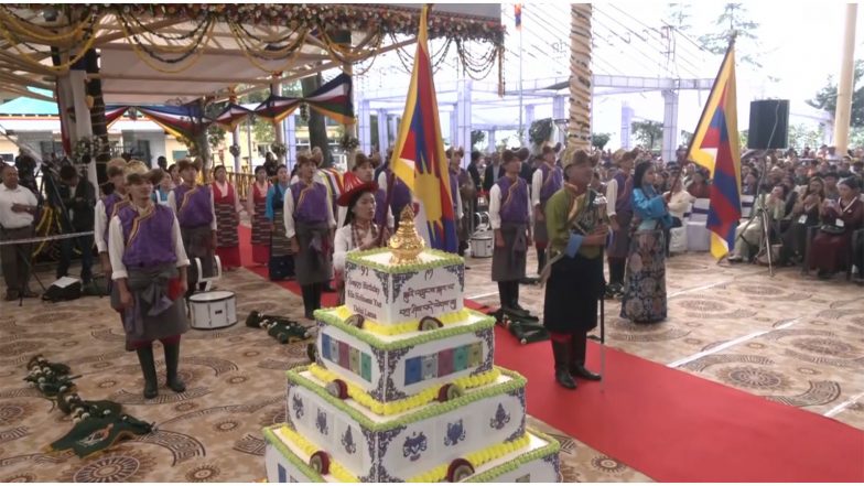 World News | Tibetans in Dharamshala Celebrate Dalai Lama's 91st Birthday with Prayers, Cultural Performances