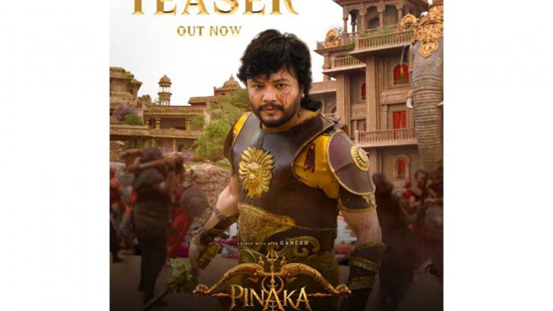 Entertainment News | Kannada Actor Ganesh to Be Next Seen in Mythological Film 'Pinaka'; Teaser out