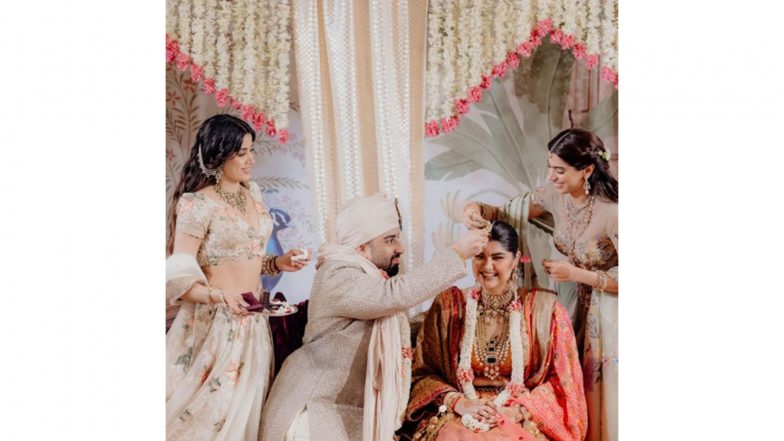 Entertainment News | Anshula Kapoor Ties Knot with Longtime Beau Rohan Thakkar, Shares Adorable Wedding Pics