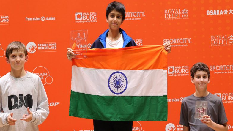 Sports News | Indian Squash Prodigy Amarya Bajaj Clinches Dutch Junior Open U-13 Title
