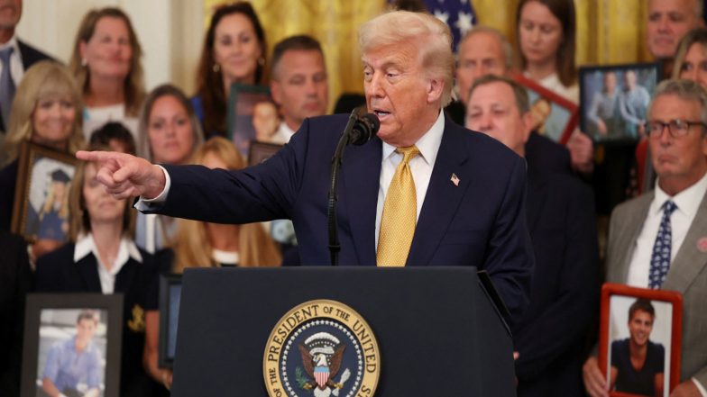 World News | Either a Deal else US Will Finish the Job: Trump on Iran
