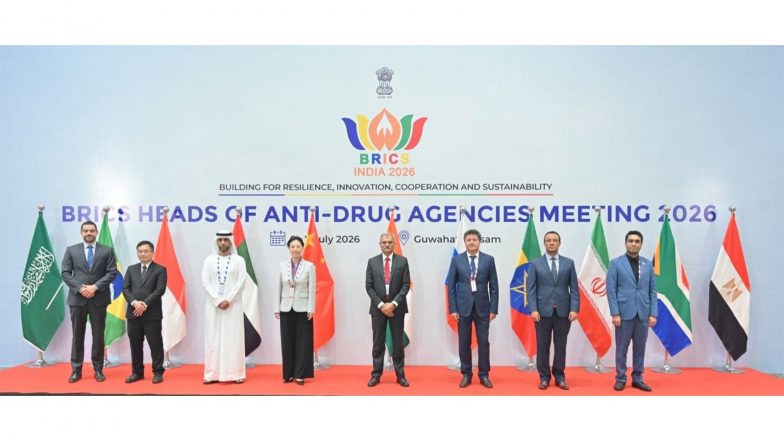 World News | BRICS Nations Adopt Guwahati Declaration: Reaffirm Commitment to Combat Illicit Drug Trafficking & Related Transnational Organised Crime