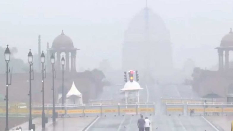 India News | North India Monsoon: Heavy Rains Bring Relief to Delhi as Orange Alerts Issued Across Several States