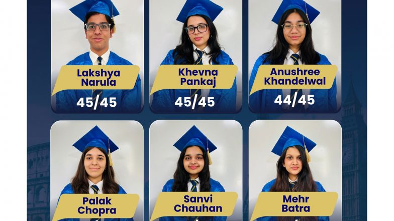 Business News | Amity Global School, Gurugram Achieves Outstanding IBDP Results 2026 with Two Students Securing a Perfect 45 out of 45