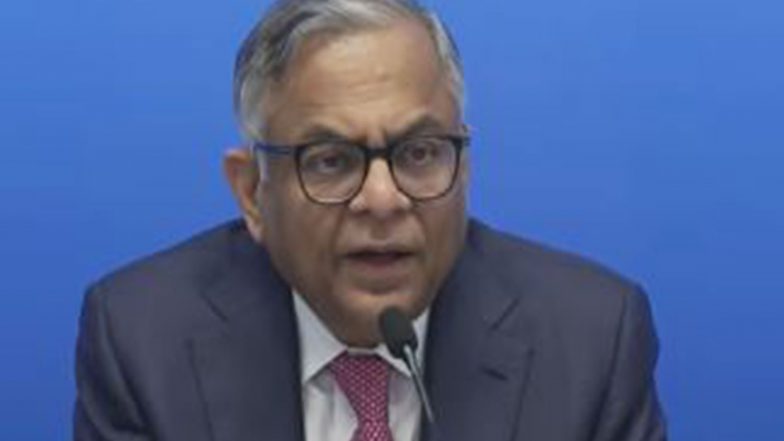 Business News | Tata Motors Passenger Vehicles Targets 10-fold Growth by FY31, Aims over 1.2 Million Annual Sales: N Chandrasekaran