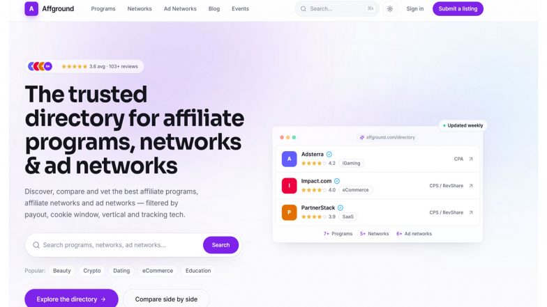Business News | Affground Launches as a Trusted Directory for Affiliate Programs, Affiliate Networks, and Ad Networks