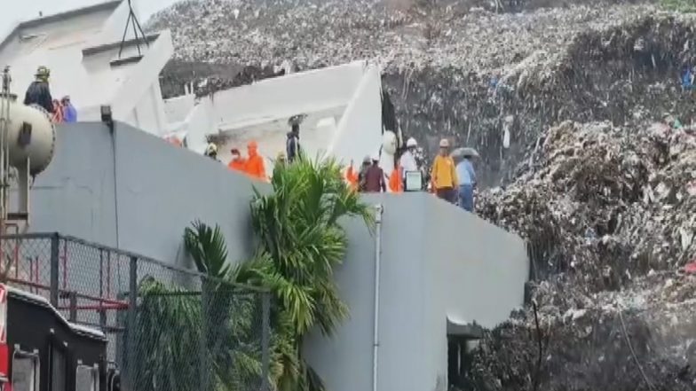 India News | About 16 People Stranded in Building Collapse in Pune's Pimpri-Chinchwad, Rescue Efforts Underway