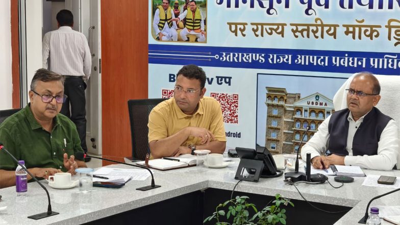 India News | Uttarakhand to Further Coordination, Monitor Mechanisms During Monsoon Season
