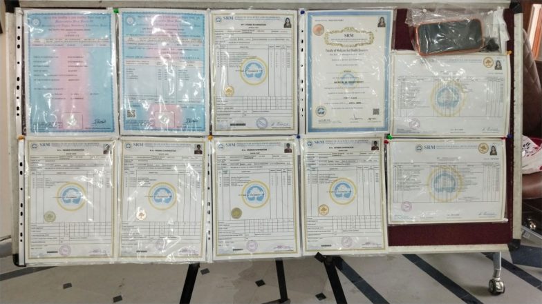 India News | Hyderabad Police Arrests Man with 15 Fake Educational Certificates, Two Accused Absconding