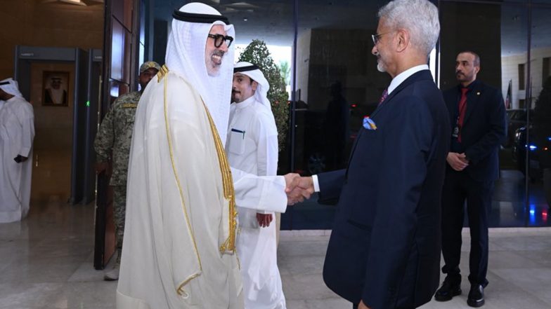 World News | Jaishankar, Kuwait FM Discuss Gulf Conflict, Review Bilateral Strategic Partnership