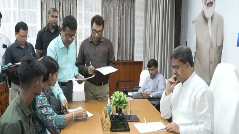 India News | Tripura CM Manik Saha Hears Public Grievances at 69th Edition of 'Mukhyamantri Samipeshu'