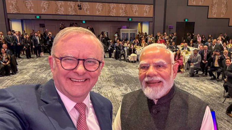 World News | Beyond Formal Diplomacy: PM Modi, Anthony Albanese Frame India-Australia Ties in a Historic Selfie