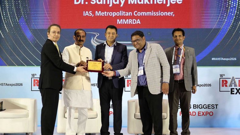 Business News | Road Minister Ajay Tamta Presents RAHSTA Awards to MMRDA, BRO, Haryana PWD