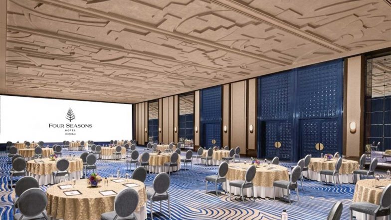 Business News | Four Seasons Hotel Mumbai Unveils 'Constellar', the Name and Design Story Behind Its 10,000-Square-Foot Ballroom Facility