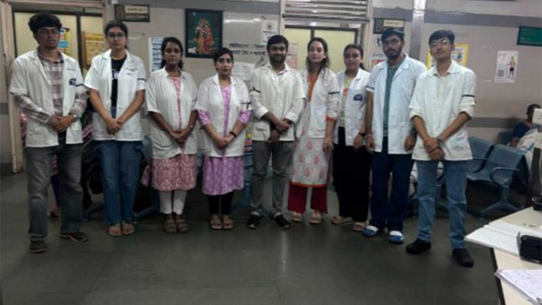 India News | Maharashtra: Nair MARD Doctors Hold Black Ribbon Protest Against Attack on Healthcare Worker