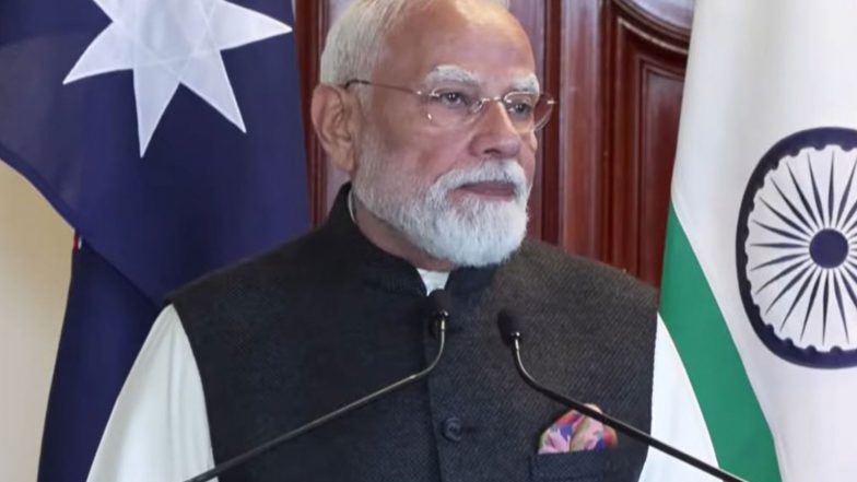 World News | Australia to Fuel India's Green Future with Uranium Supply, Says PM Modi