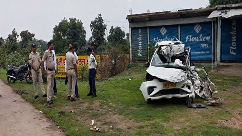 India News | MP: Four Killed, One Critically Injured After Car Rams Parked Truck on Highway in Umaria