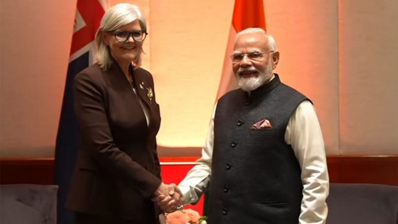 World News | PM Modi Meets Governor-General of Australia Sam Mostyn