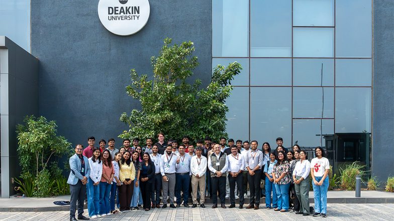 Business News | Deakin University GIFT City Campus Welcomes Third Cohort, Reinforcing the Promise of India's International Education Vision