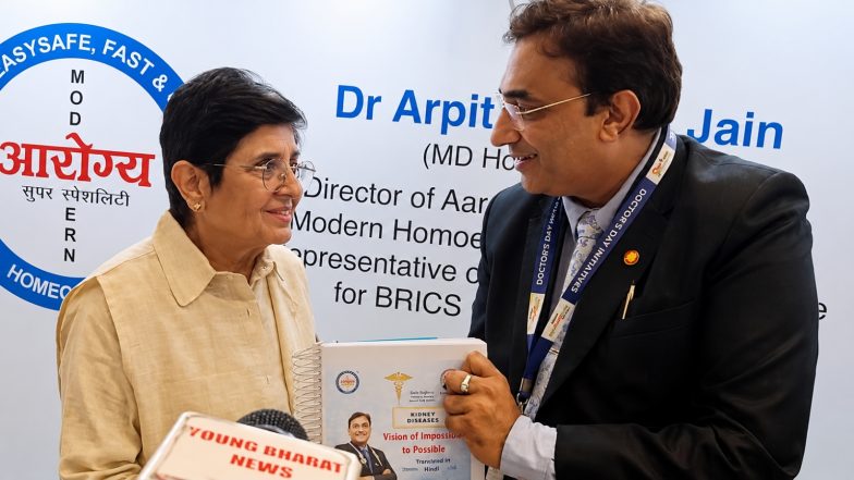 Business News | Dr. Arpit Chopra Jain Honoured on National Doctors' Day at Fit India Conclave 2026, Recognized as Panel Speaker and BRICS Homeopathic Representative