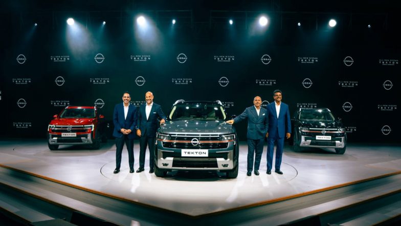 Business News | Nissan Launches Premium C-SUV TEKTON in India, Eyes Domestic and Export Growth