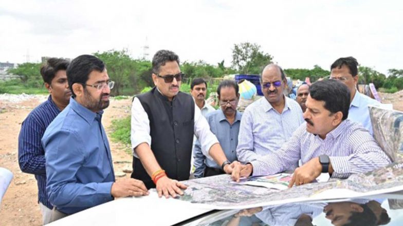 India News | Telangana Chief Secretary Sanjay Jaju Inspects Phase-I of Musi Riverfront Project