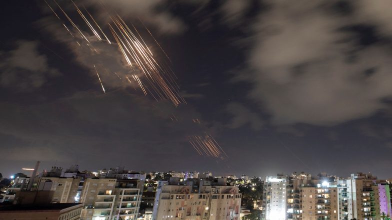 World News | Iran's IRGC Claims Strikes on US Al-Azraq Air Base in Jordan with 10 Ballistic Missiles After Attacks on Tehran