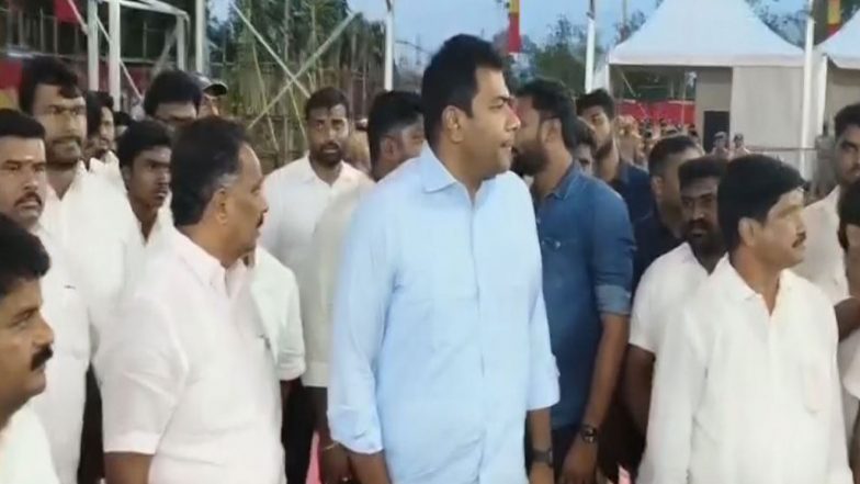 India News | Tamil Nadu Minister Aadhav Arjuna Inspects Arrangements for CM Vijay's Karur Visit