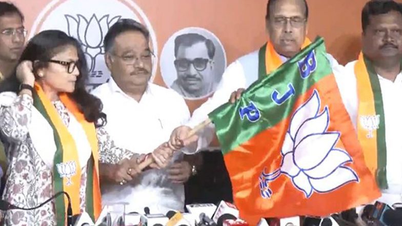 India News | 'Trust in PM Modi's Vision': Ex-TMC Leaders Sushmita Dev, Sukhendu Roy Cite Development as Reason for Joining BJP