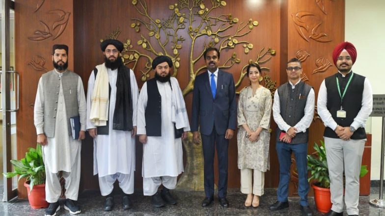 World News | India-Afghanistan Review Wide-ranging Ties as New Delhi Reiterates Support to Welfare, Development