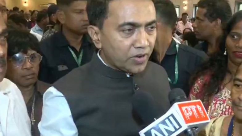 India News | Goa Government Committed to Extending Central and State Fishery Benefits to Every Household, Says CM Pramod Sawant