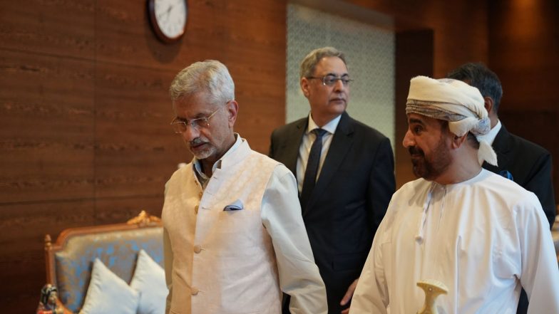 World News | EAM Jaishankar Arrives in Oman as Part of Multi-nation Tour, Visit to Focus on Bilateral Ties