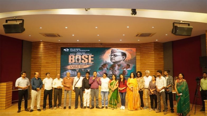 Business News | IPS Academy Hosts Grand Premiere of Bose: The Biggest Cover Up Ever