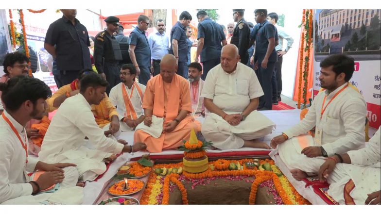 India News | UP CM Yogi Adityanath Inaugurates, Lays Foundation Stones for 77 Development Projects Worth over Rs 504 Crore in Basti