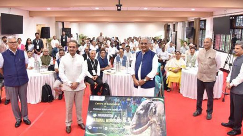 India News | Union Environment Minister Bhupender Yadav Inaugurates Centre of Excellence on Human-Wildlife Conflict in Coimbatore