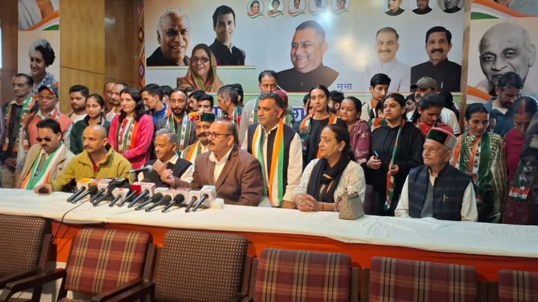 India News | Himachal: 50 Workers from BJP, AAP, BSP Joins Congress During Expansion Campaign