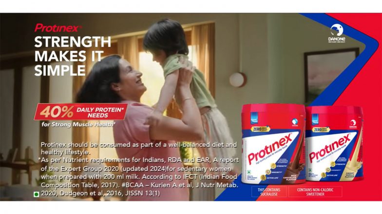 Business News | Protinex Launches 'Strength Hai Toh Simple Hai' Campaign a Campaign That Celebrates Everyday Strength