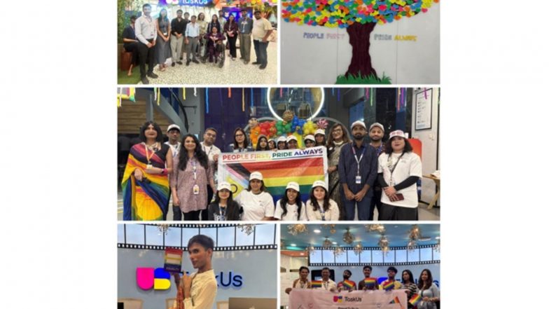 Business News | TaskUs India Reinforces Its Commitment to Inclusion Through Pride Month Celebrations and Diversity Hiring Initiatives